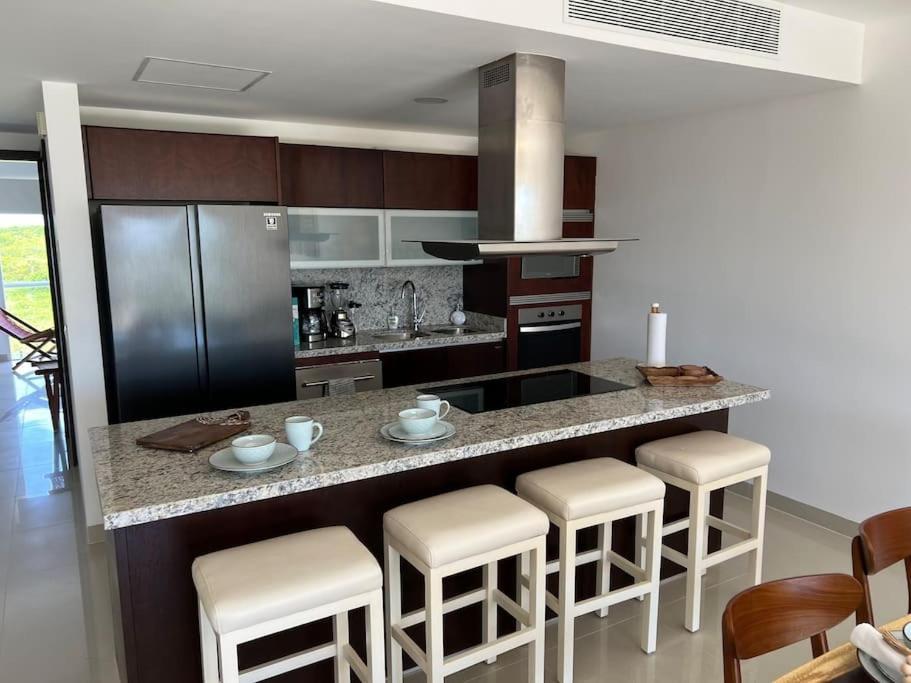 Апартаменты Brand New And Amazing Penthouse! Плая-дель-Кармен Экстерьер фото